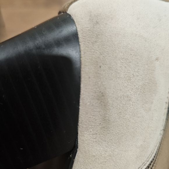 JustFab ankle boots black brown beige size 10 - Picture 5 of 9